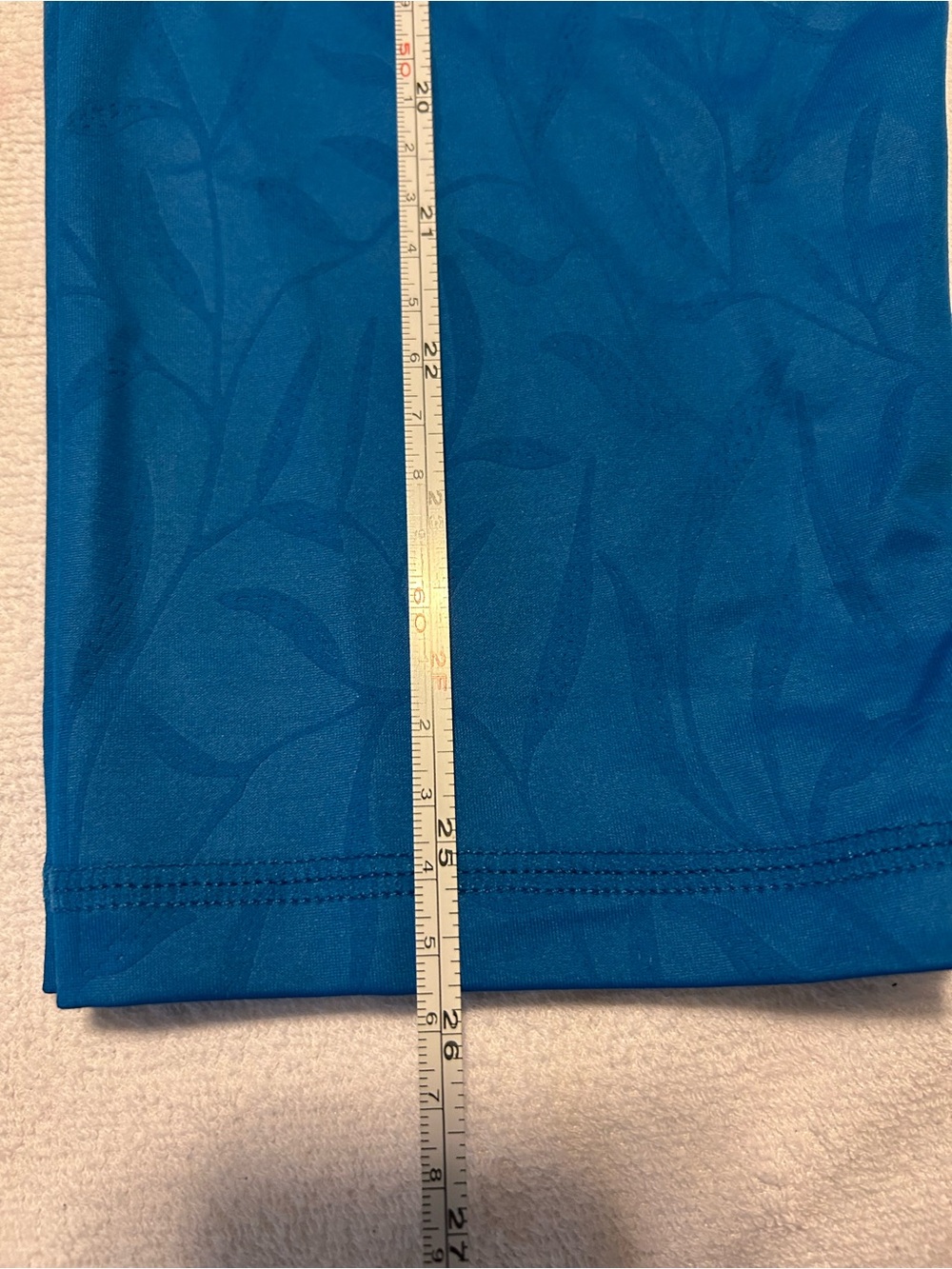 Womens Blue Athletic Bottoms - Bright Blue